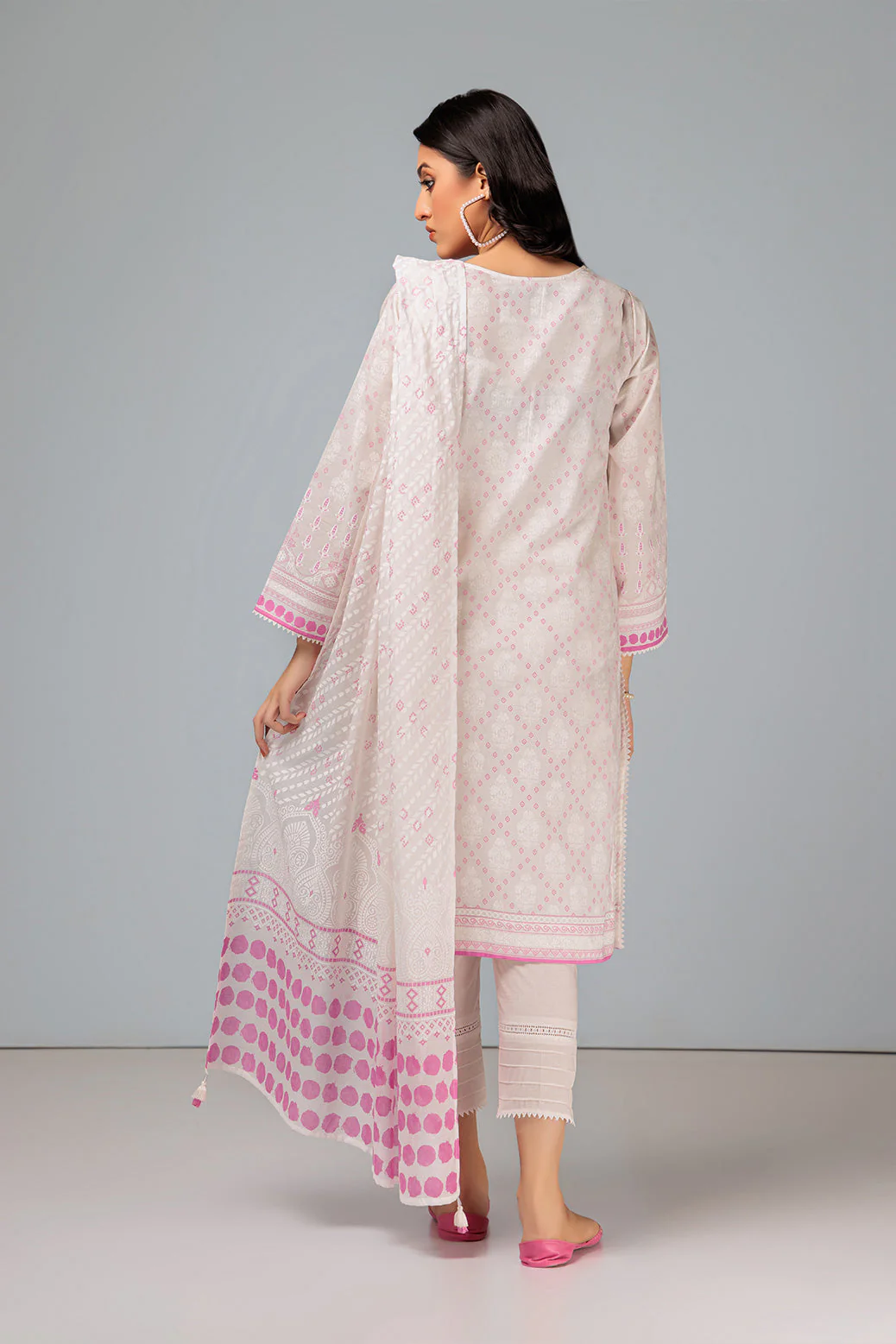 WHITE-LAWN-3 PIECE (BSRS233P07) - Image 2