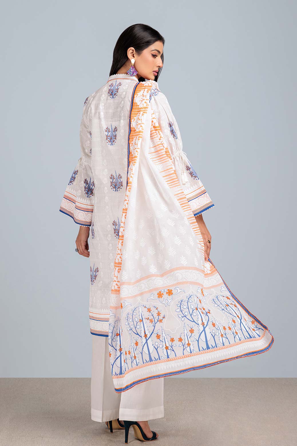 WHITE-LAWN-3 PIECE (BSRS233P11) - Image 2