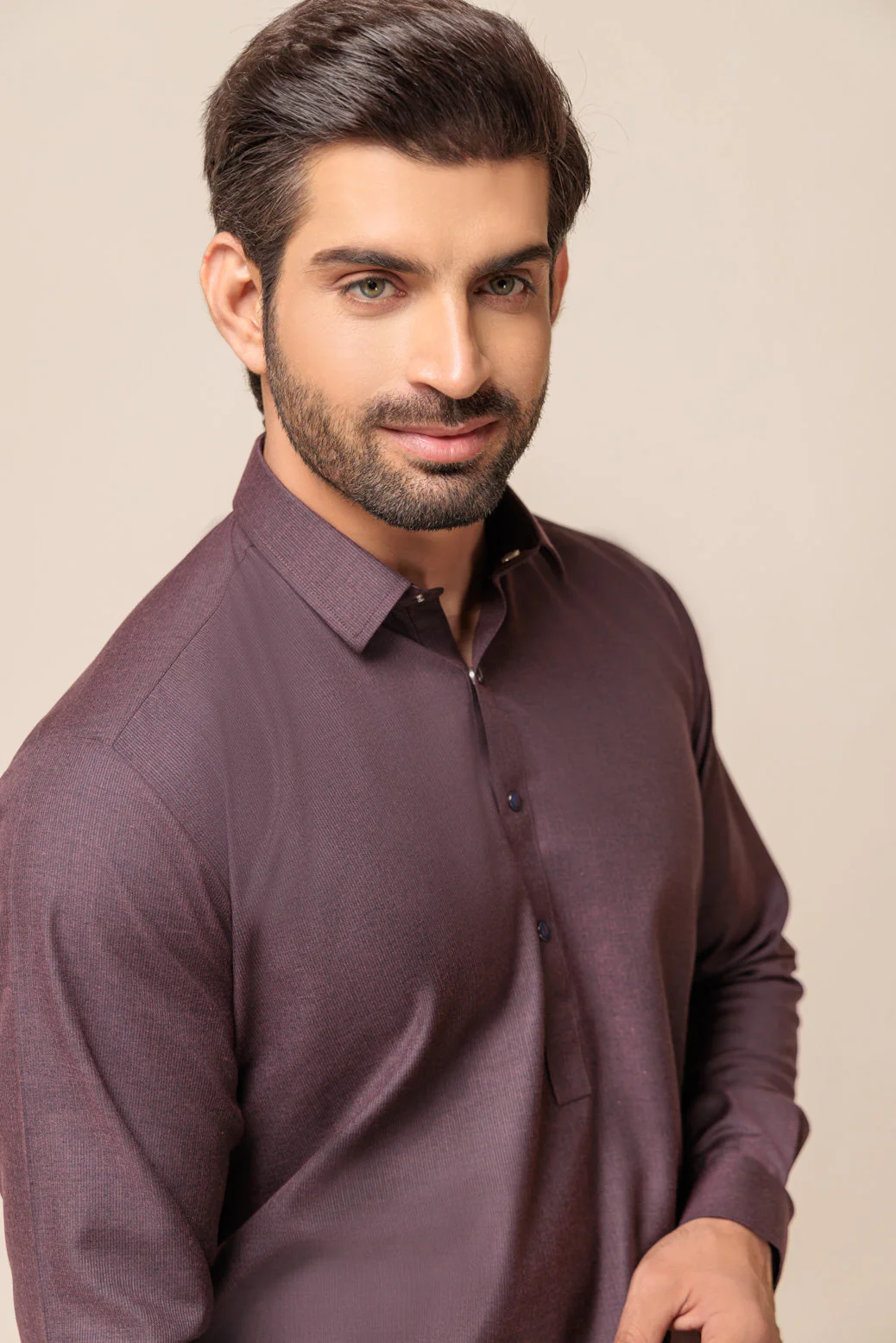 WINE-BLENDED-SHALWAR SUIT - (GSSW23-018) - Image 4