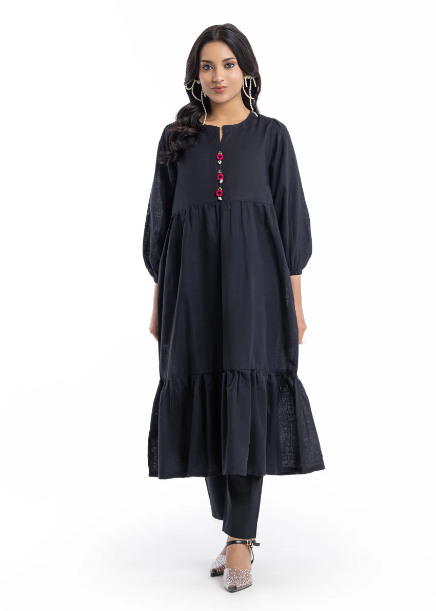 Black-Khaddar-1 Piece (WP1PPBW25HR10N10) - Image 2