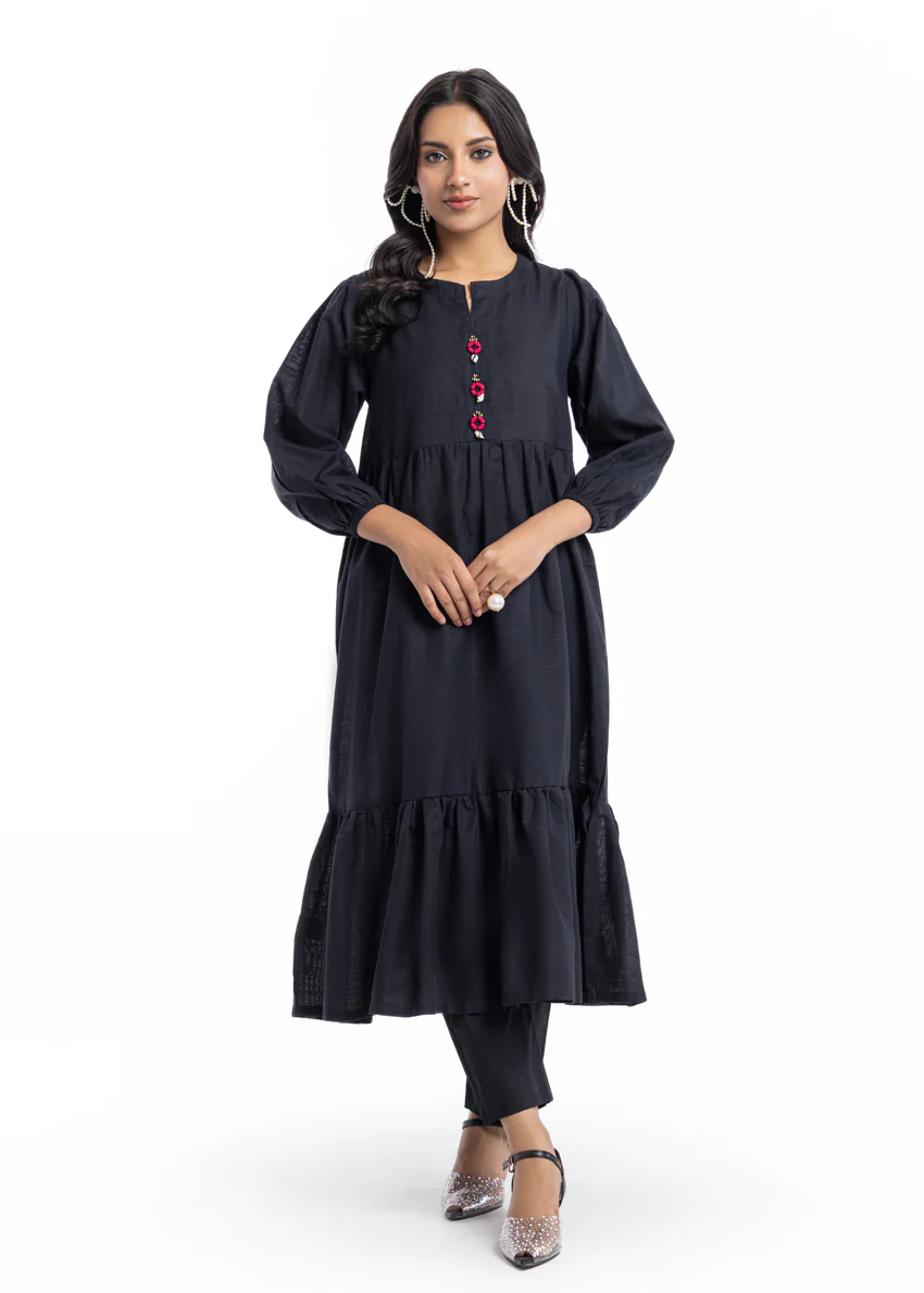 Black-Khaddar-1 Piece (WP1PPBW25HR10N10) - Image 3