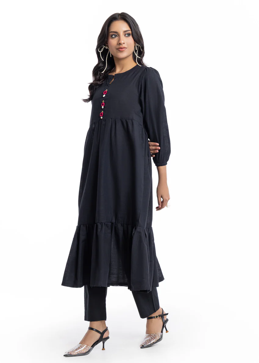 Black-Khaddar-1 Piece (WP1PPBW25HR10N10) - Image 5