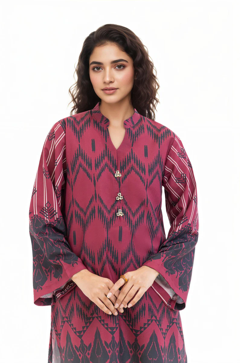 Maroon-Poly-Dobby-1 Piece (WP1PPBW25HR10N2) - Image 7