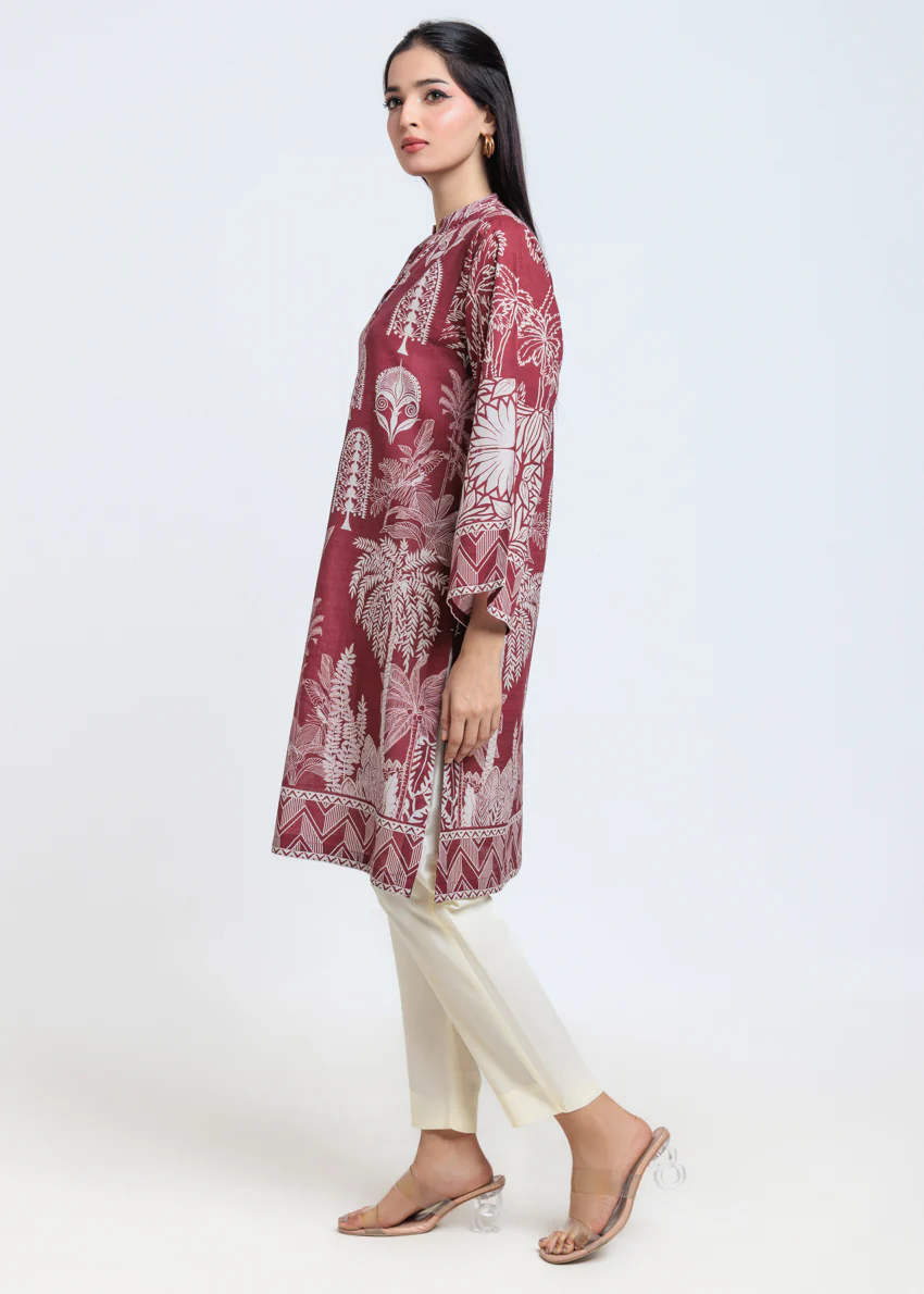 Mahogany-Khaddar-1 Piece (WP1PPBW25HR10N4) - Image 3