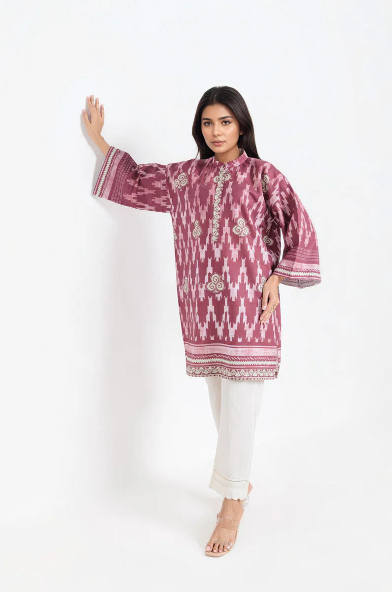 Maroon-Khaddar-1 Piece (WP1PPBW25HR10N6) - Image 4