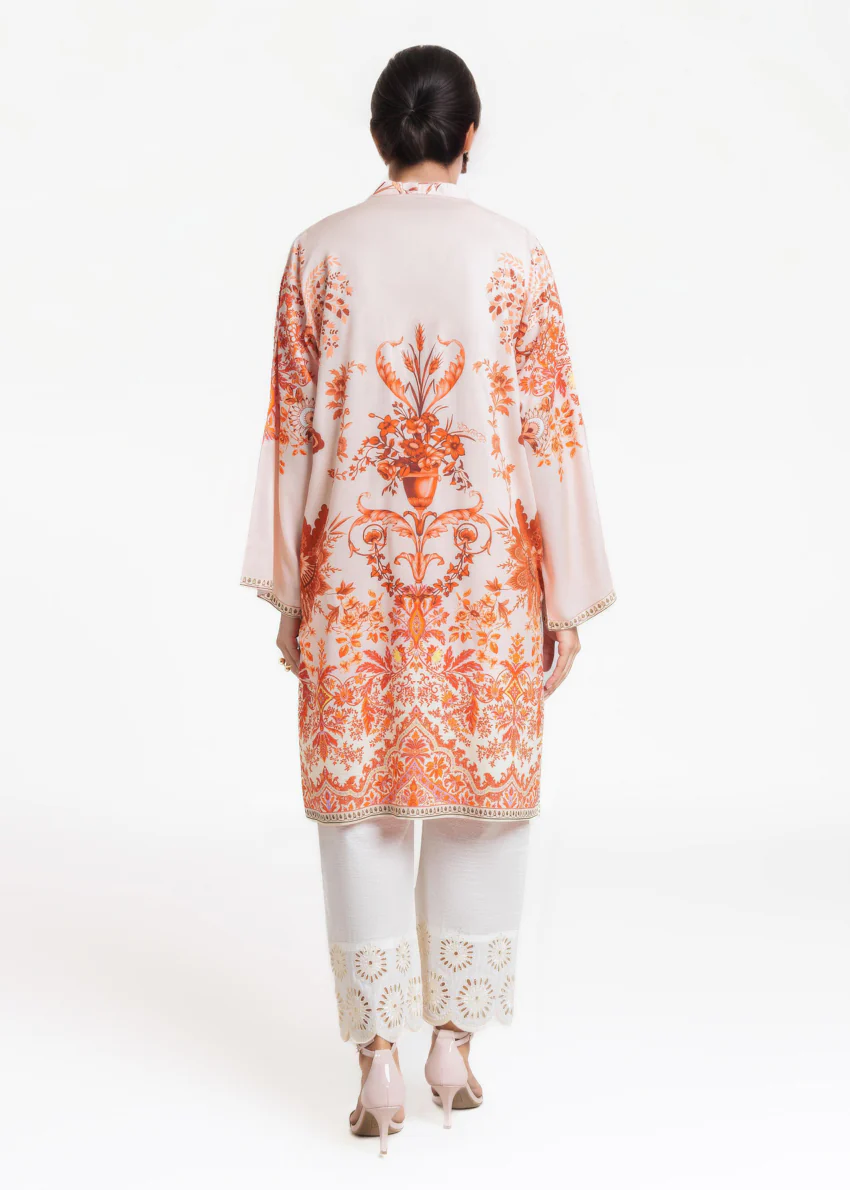 Peach-Viscose-1 Piece (WP1PPBW25HR10N7) - Image 3