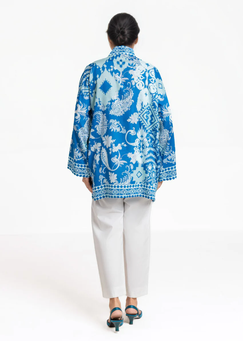 Blue-Viscose-1 Piece (WP1PPBW25HR10N8) - Image 2