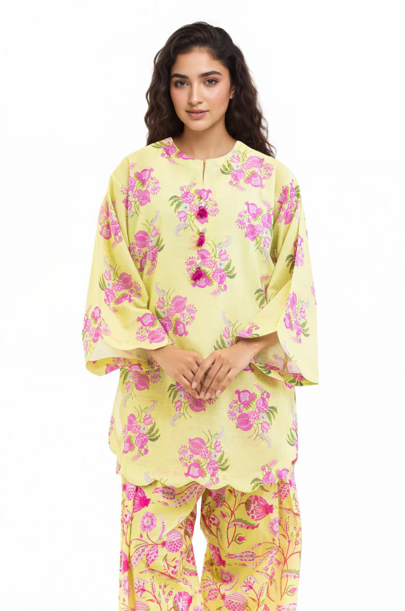Green-Slub-Lawn-2 Piece (WP2PPBS26B1F3) - Image 6