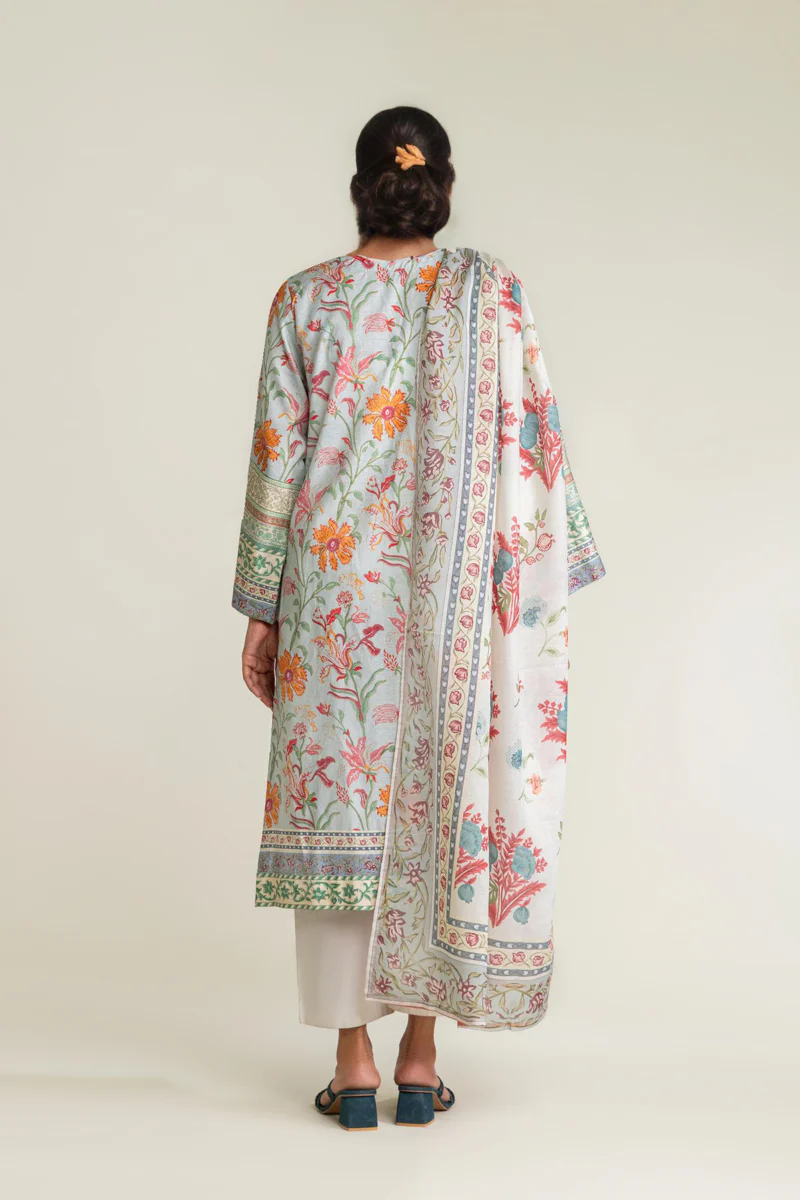 L-Blue-Self-Jacquard-2 Piece (WP2PPBS26B2M9) - Image 2