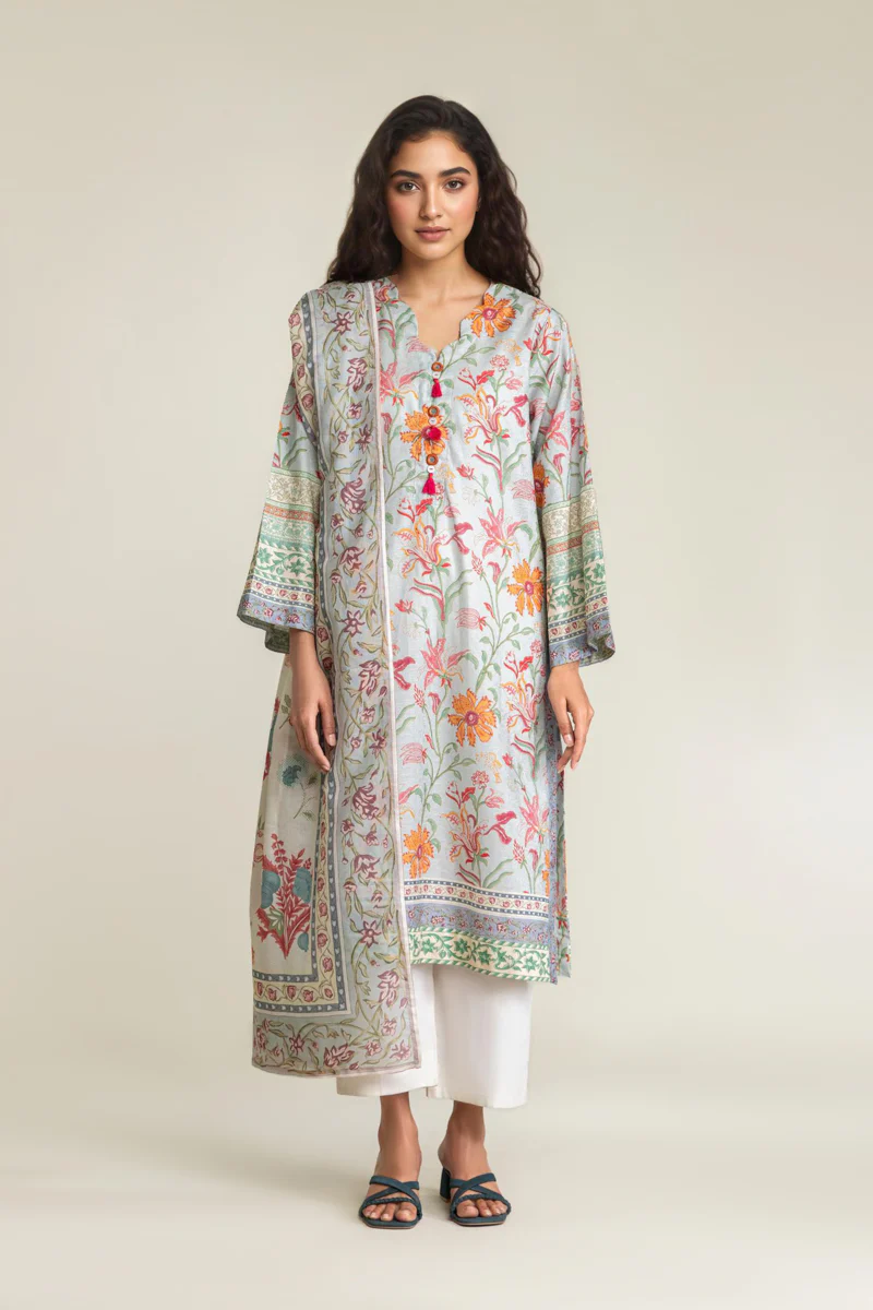 L-Blue-Self-Jacquard-2 Piece (WP2PPBS26B2M9) - Image 5