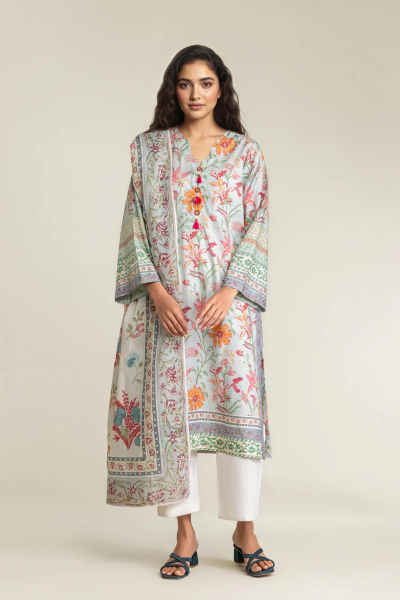 L-Blue-Self-Jacquard-2 Piece (WP2PPBS26B2M9) - Image 7