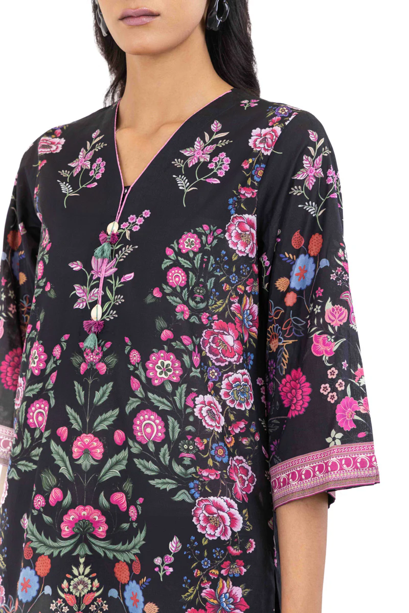 Black-Slub-Lawn-2 Piece (WP2PPBS26HR1F24) - Image 5