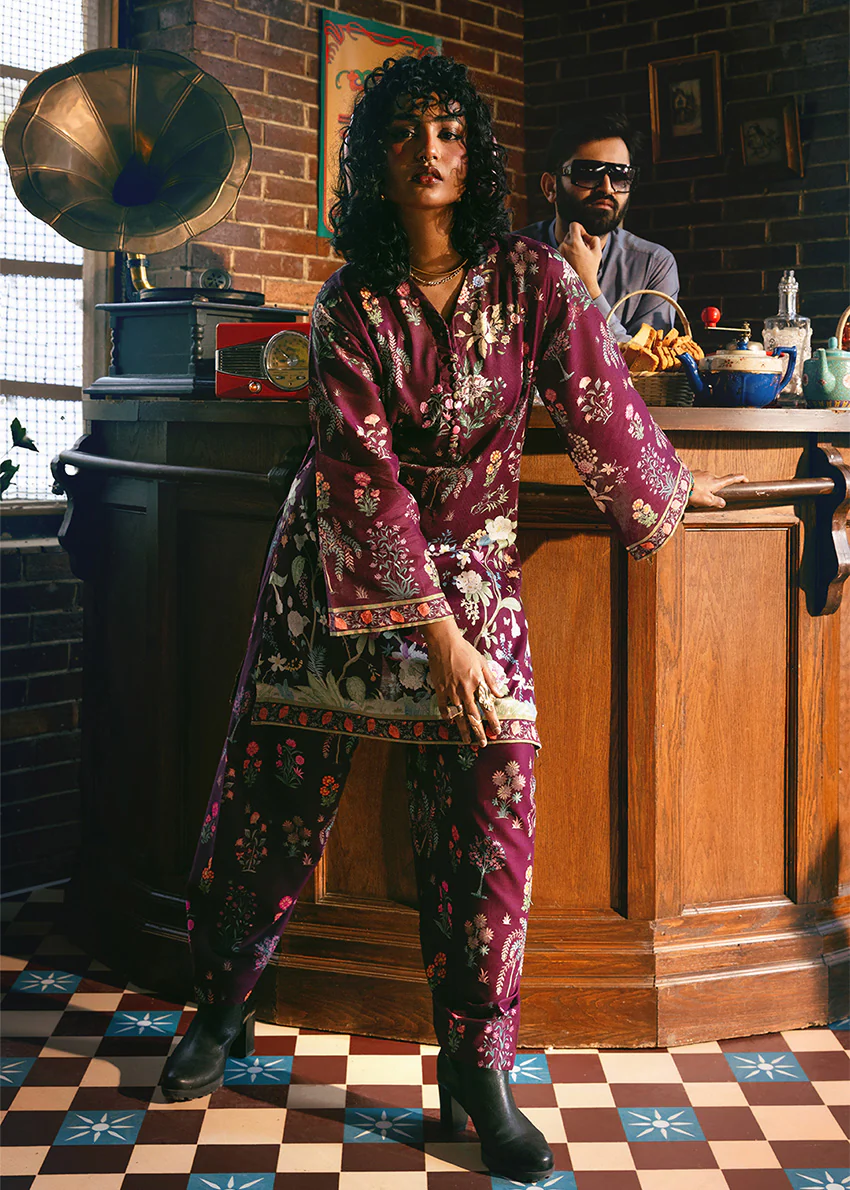 Plum-Dobby-Lawn-2 Piece (WP2PPBS26HR1F27) - Image 2