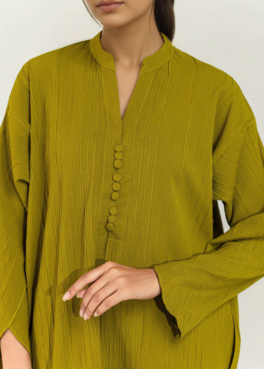 O-Green-Flannel-2 Piece (WP2PSBS26HR1F35) - Image 3