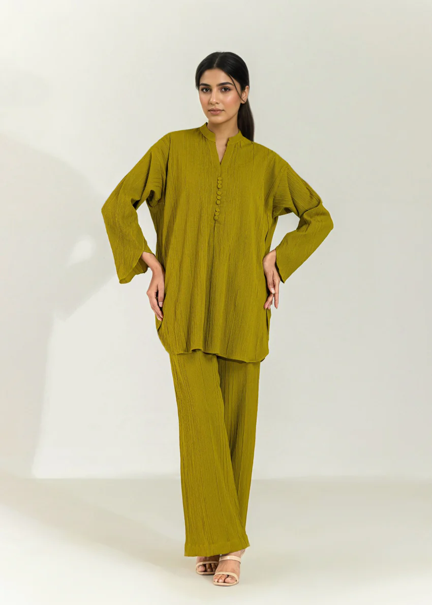 O-Green-Flannel-2 Piece (WP2PSBS26HR1F35) - Image 6
