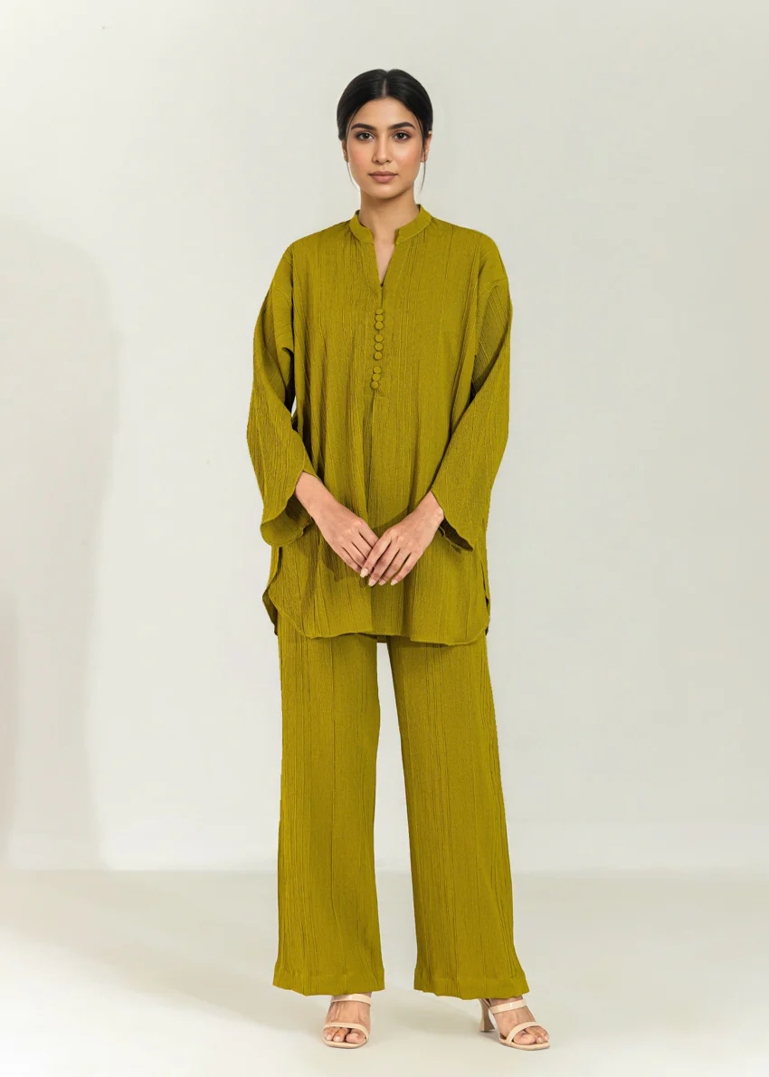 O-Green-Flannel-2 Piece (WP2PSBS26HR1F35) - Image 7