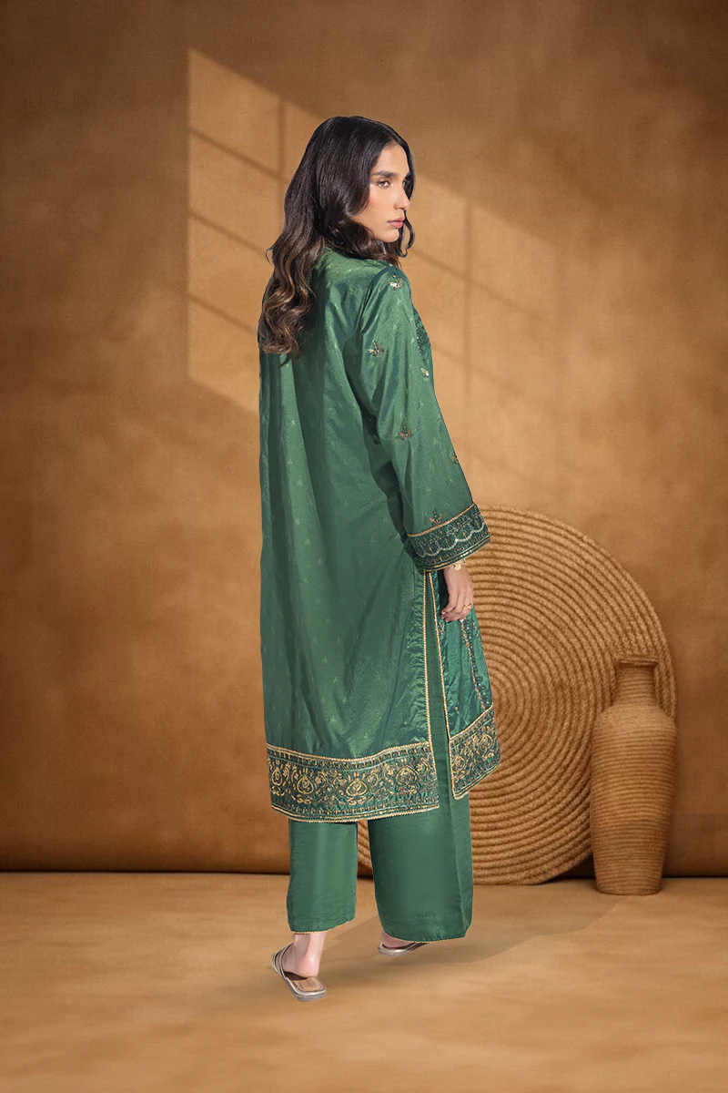 Green-Jacquard-2 Piece (WP2PSFS25N06) - Image 2