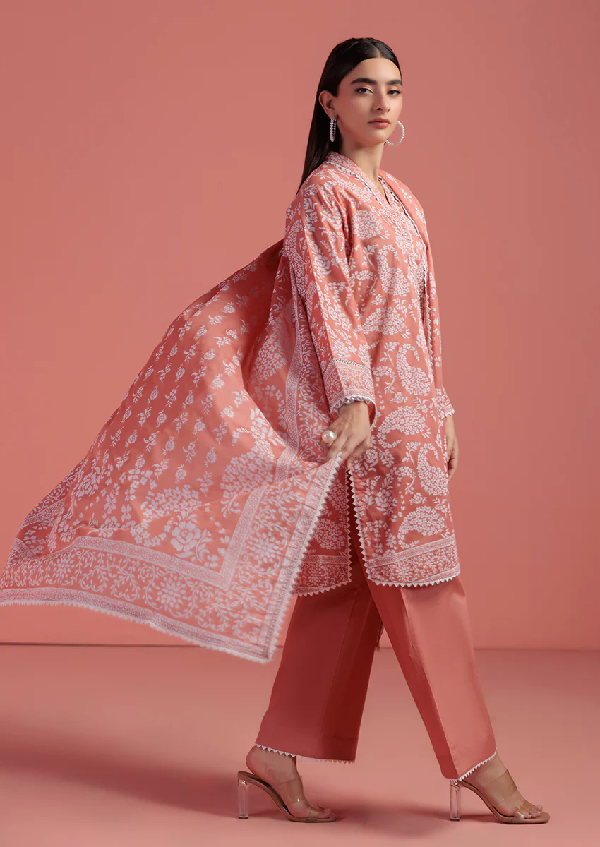 Peach-Lawn - 3 Piece (WP325ZA14) - Image 4