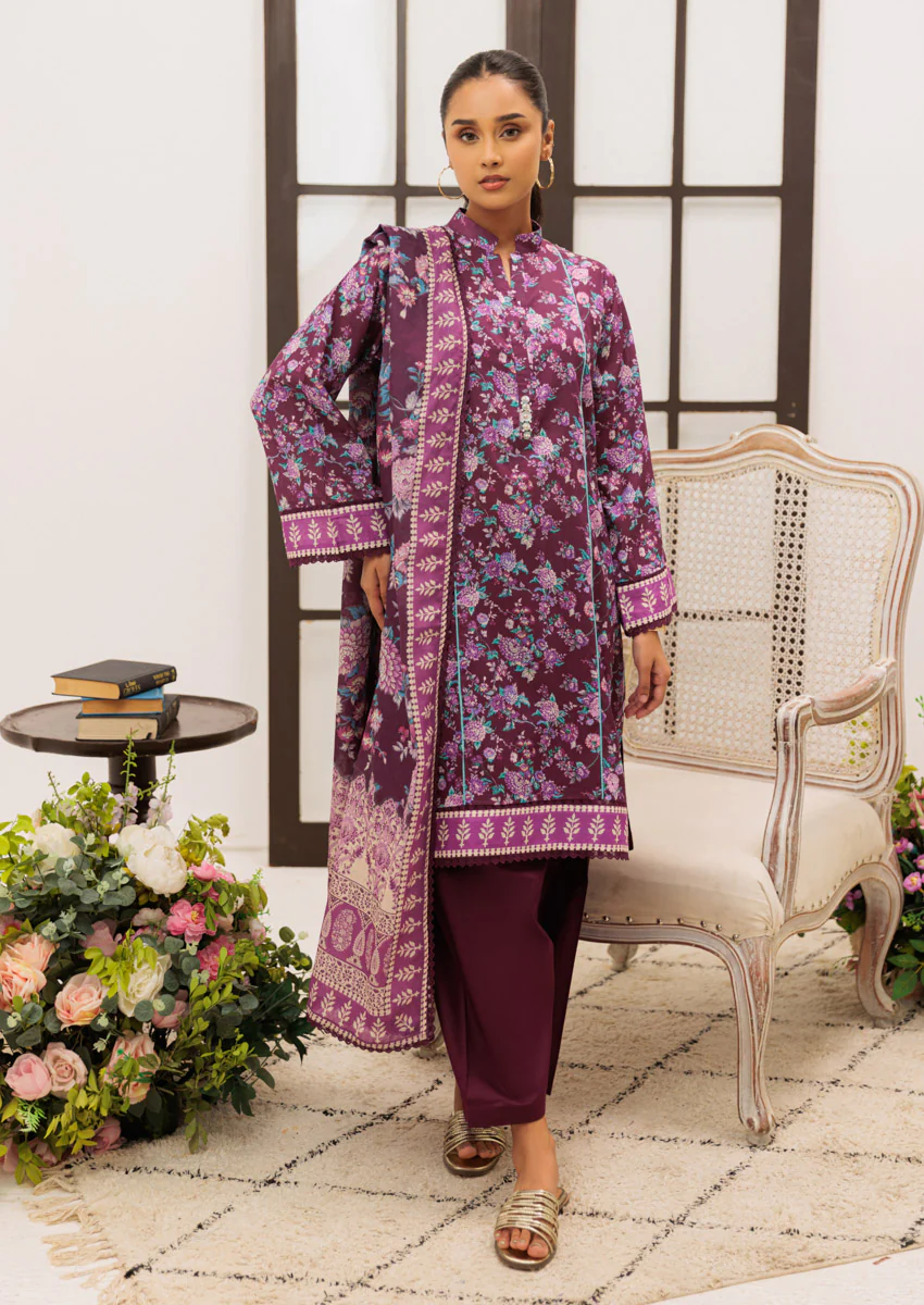 Purple-Cambric-3 Piece (WP3BS25MA11) - Image 5