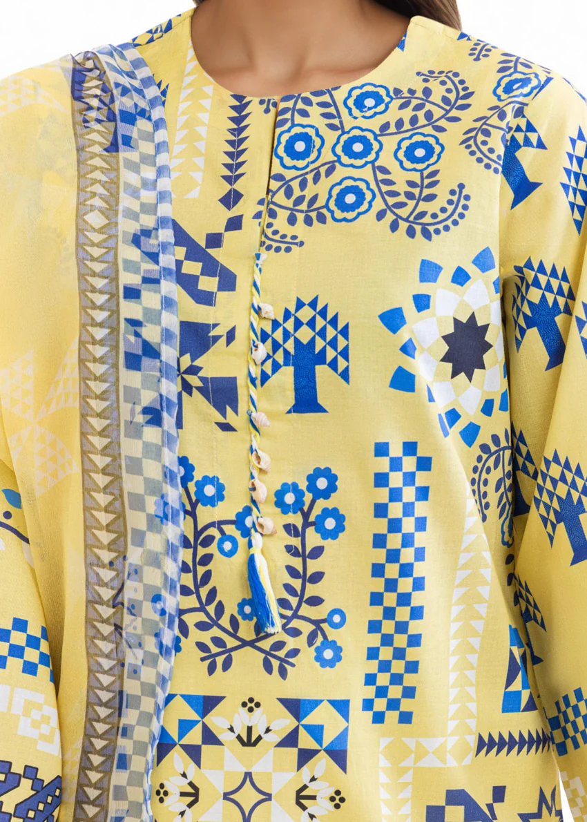 Butter-Lawn-3 Piece (WP3PPBS26B2M46) - Image 6