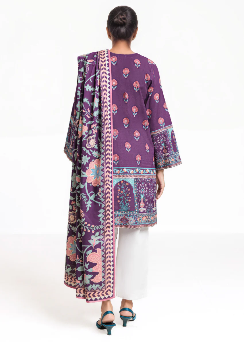 Indigo-Khaddar-2 Piece (WP3PPBW252B10N3) - Image 2