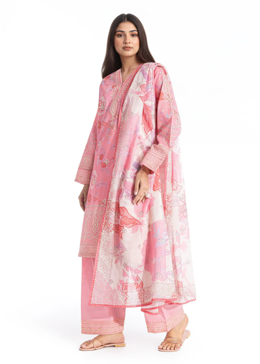 Pink-Cross Hatch-3 Piece (WP3PPBW25B10N23) - Image 2