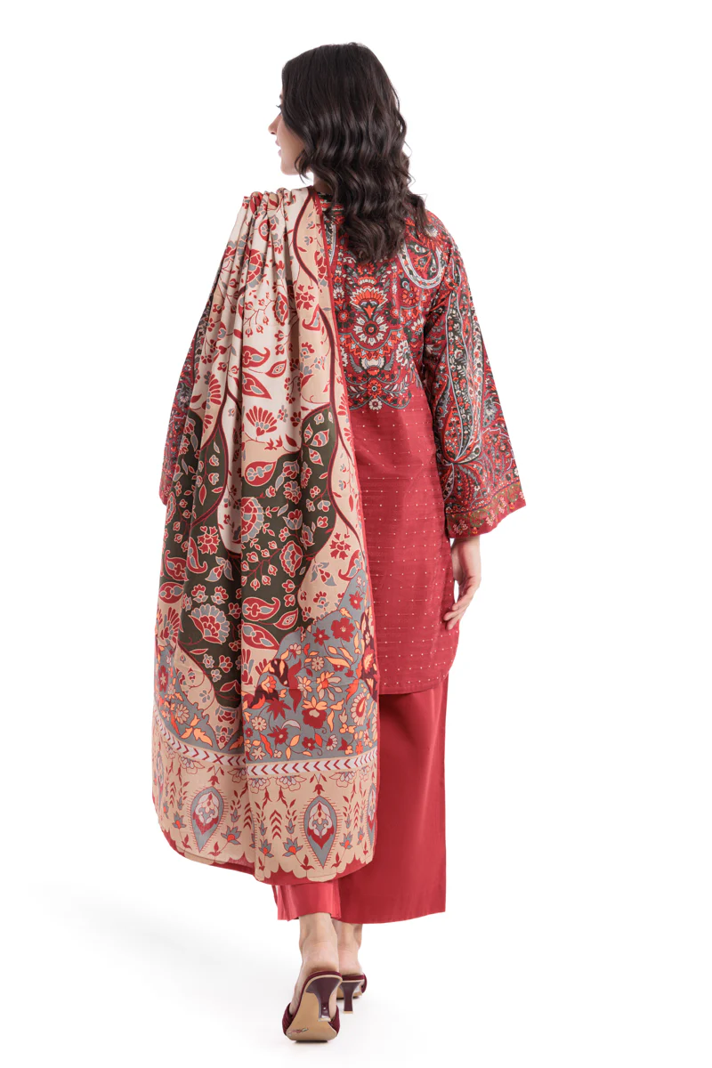 Carmine-Jacquard-3 Piece (WP3PPBW25B10N8) - Image 2