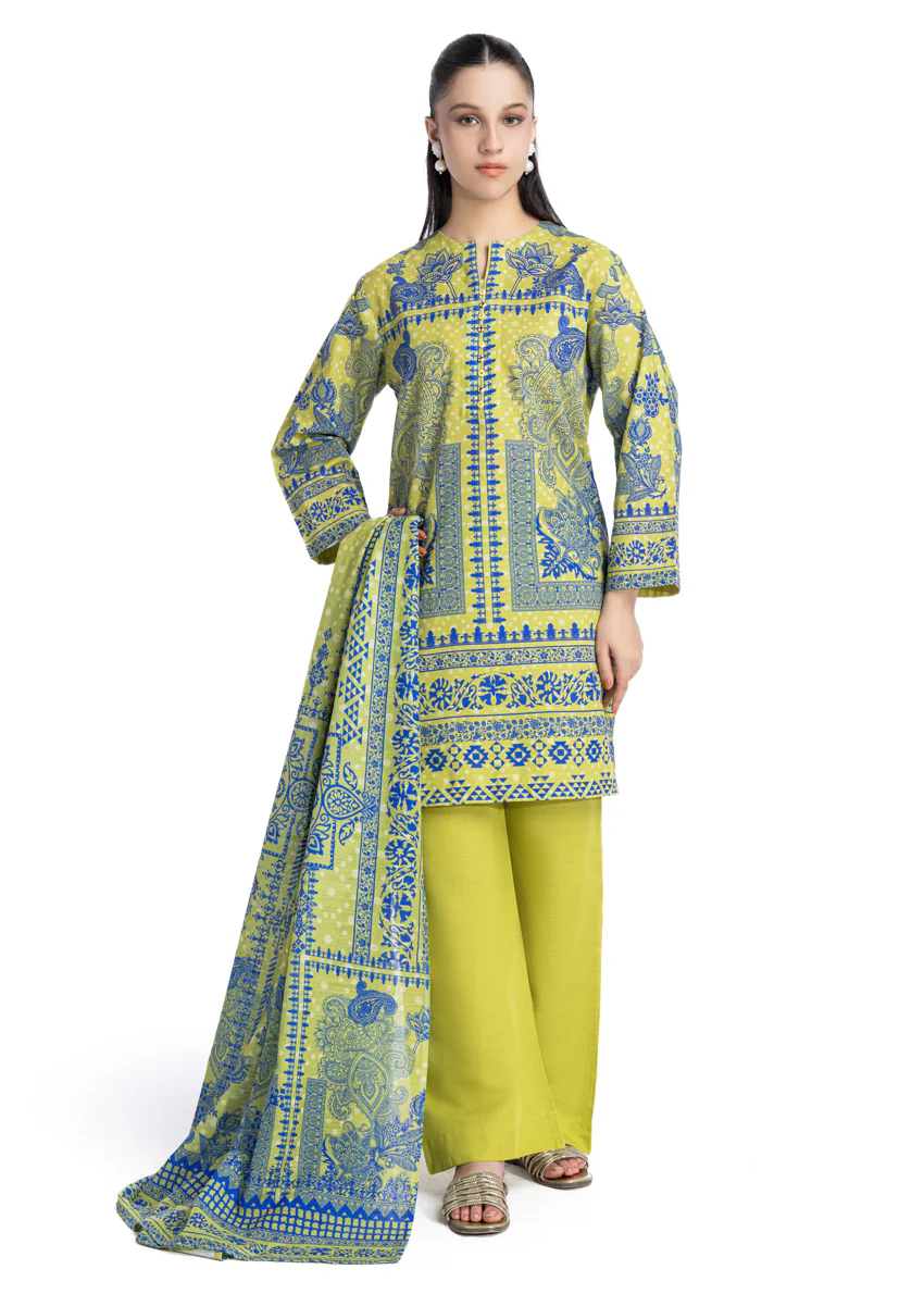Pear-Khaddar-3 Piece-(WP3PPBW25B11D15) - Image 3