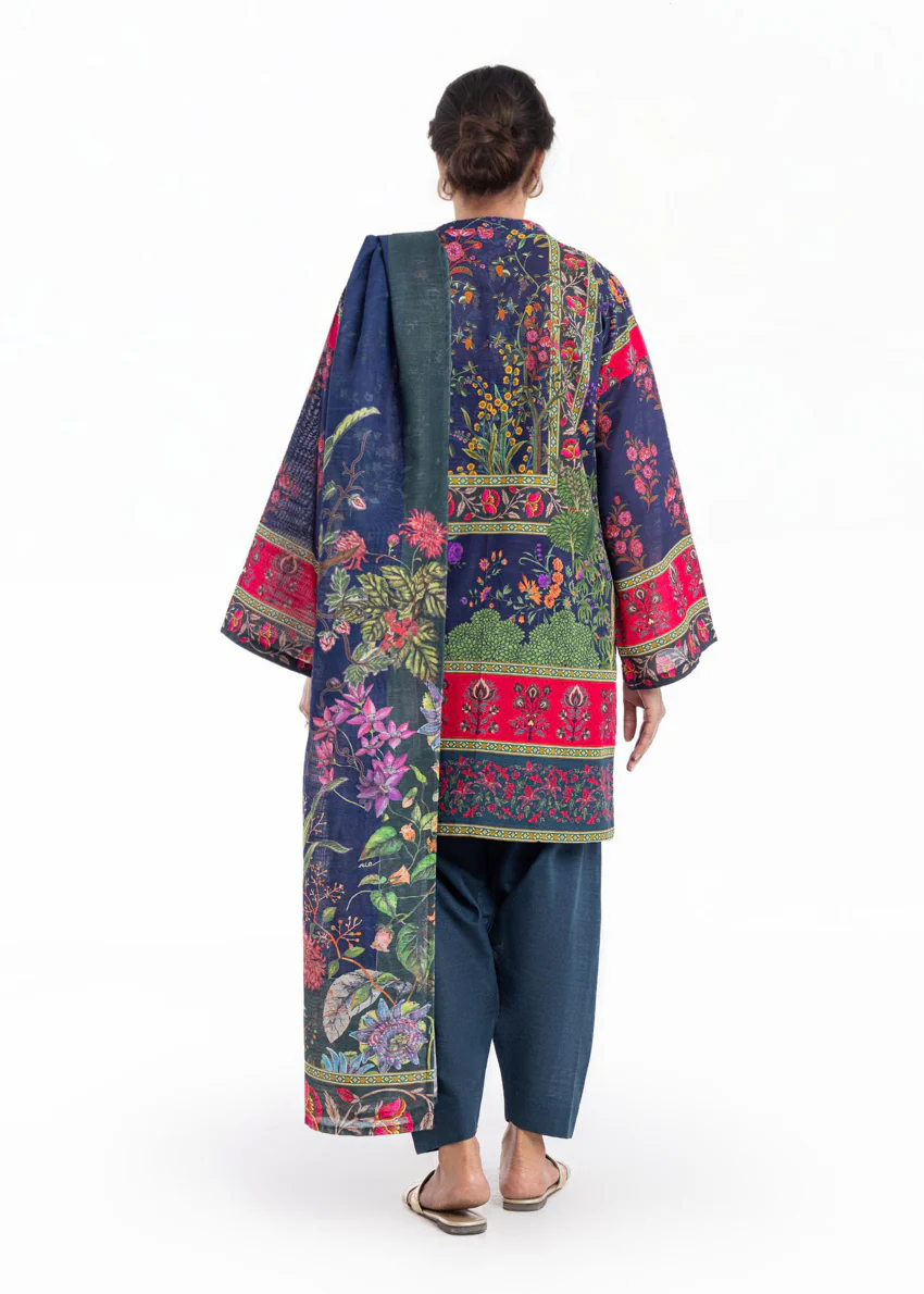 Multi-Khaddar-3 Piece (WP3PPBW25B11D4) - Image 2