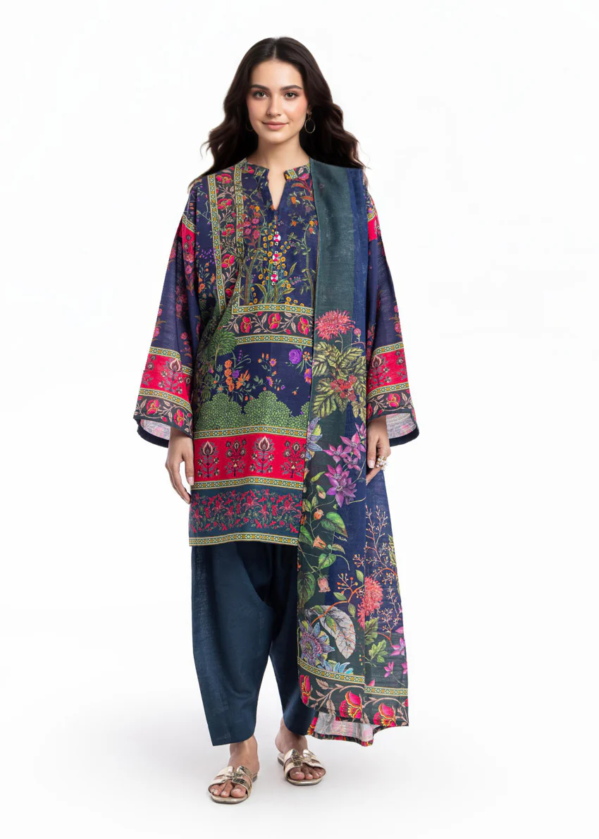 Multi-Khaddar-3 Piece (WP3PPBW25B11D4) - Image 5