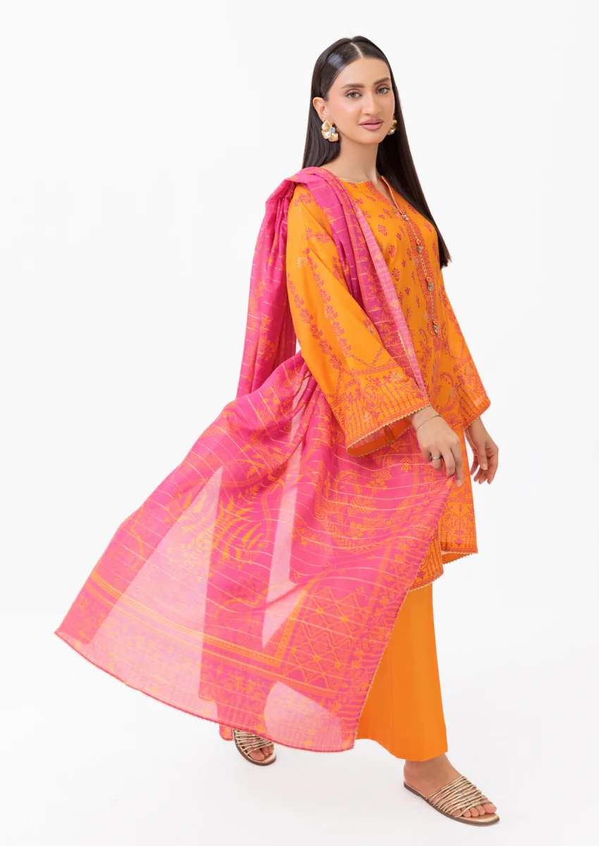 Orange-Jacquard-3 Piece (WP3PPSS25ZA10) - Image 6
