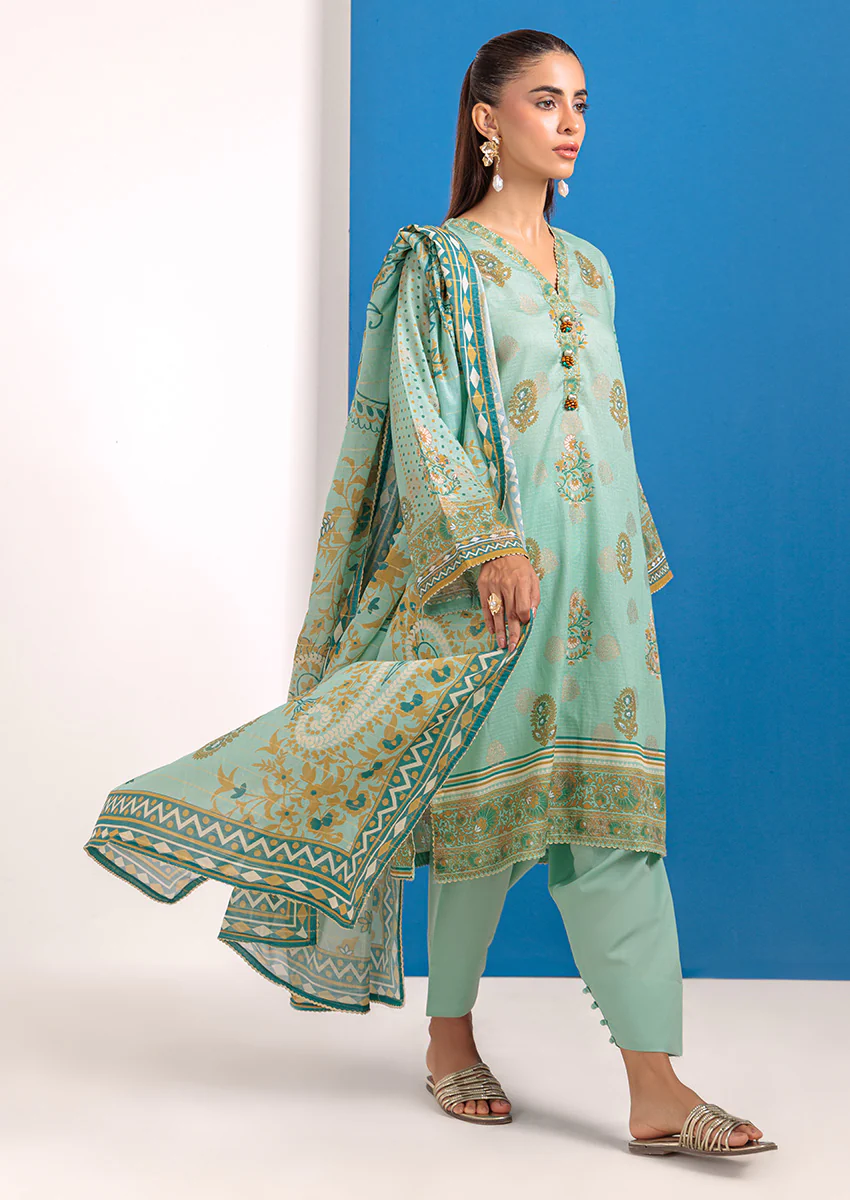 Mt-Green-Jacquard-3 Piece (WP3PPSS25ZA2) - Image 3