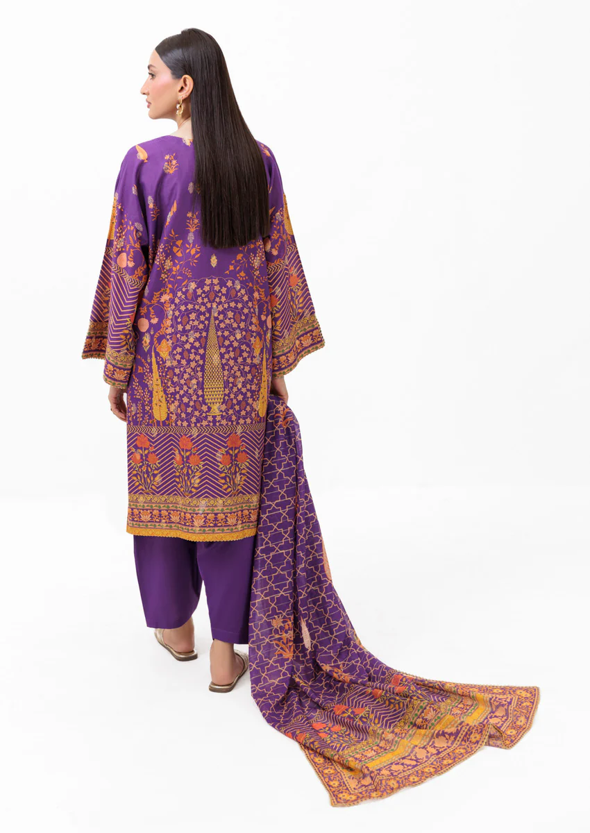 Purple-Jacquard-3 Piece (WP3PPSS25ZA6) - Image 2