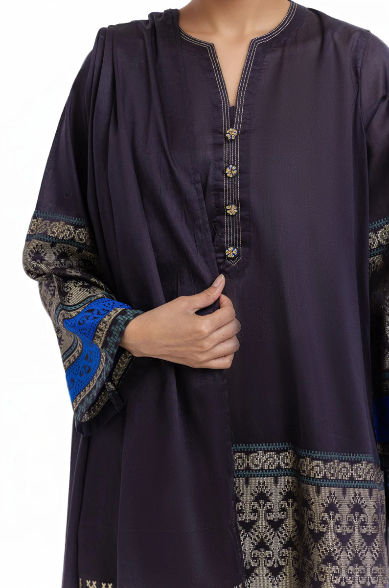 Black-Jacquard-3 Piece (WP3PSBS26B1F21) - Image 7