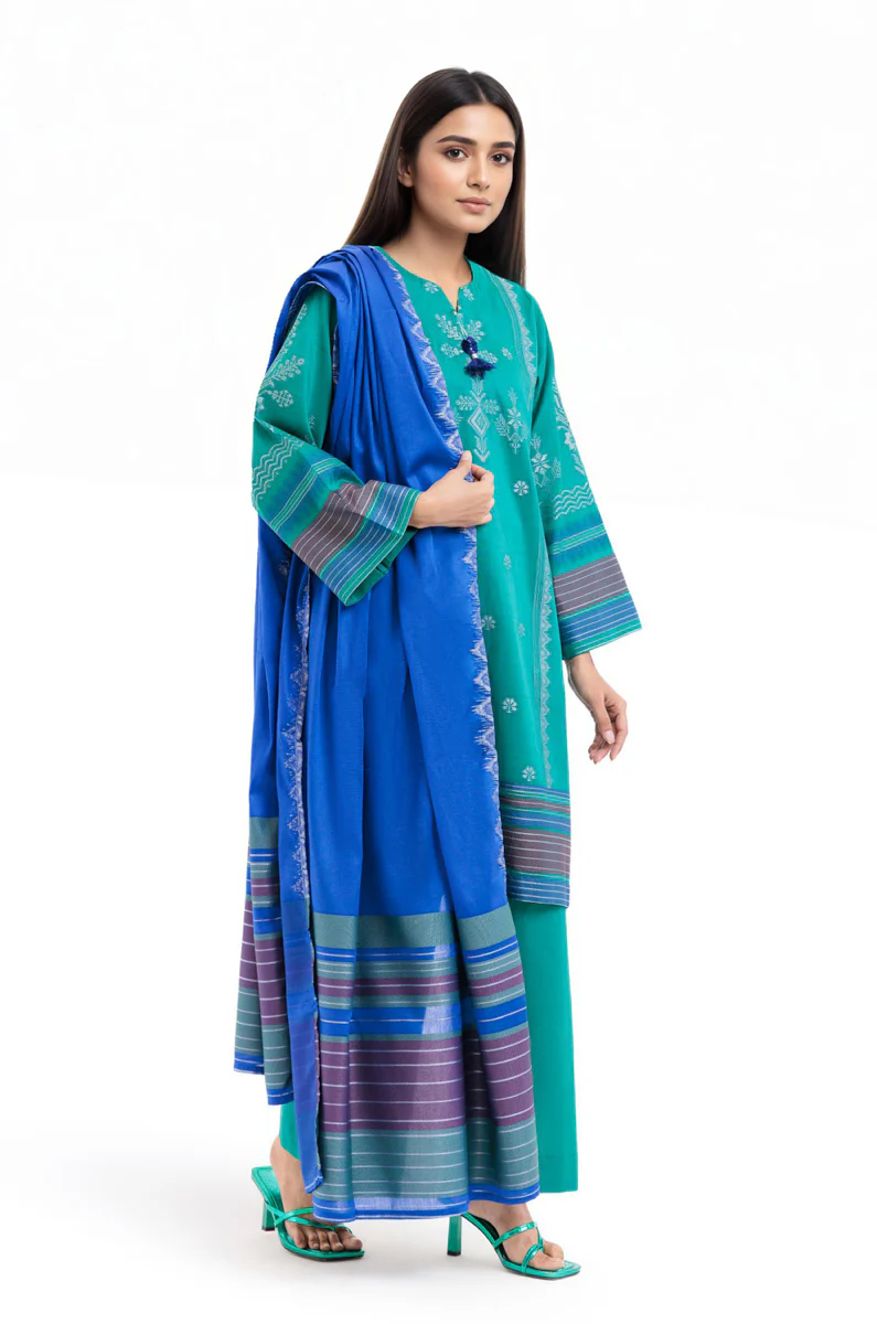 Green-Jacquard-3 Piece (WP3PSBS26B1F22) - Image 4