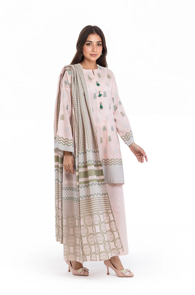 Apricot-Jacquard-3 Piece (WP3PSBS26B1F25) - Image 12