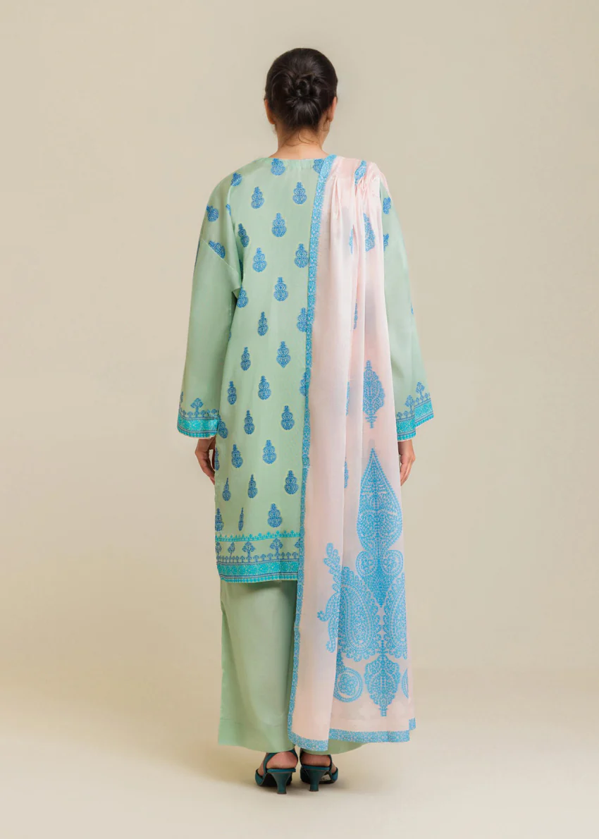 Seafoam-Jacquard-3 Piece (WP3PSBS26B1F30) - Image 2
