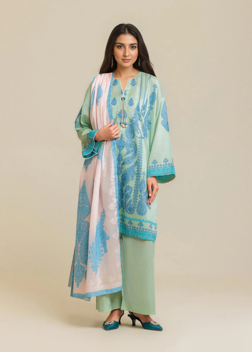Seafoam-Jacquard-3 Piece (WP3PSBS26B1F30) - Image 6
