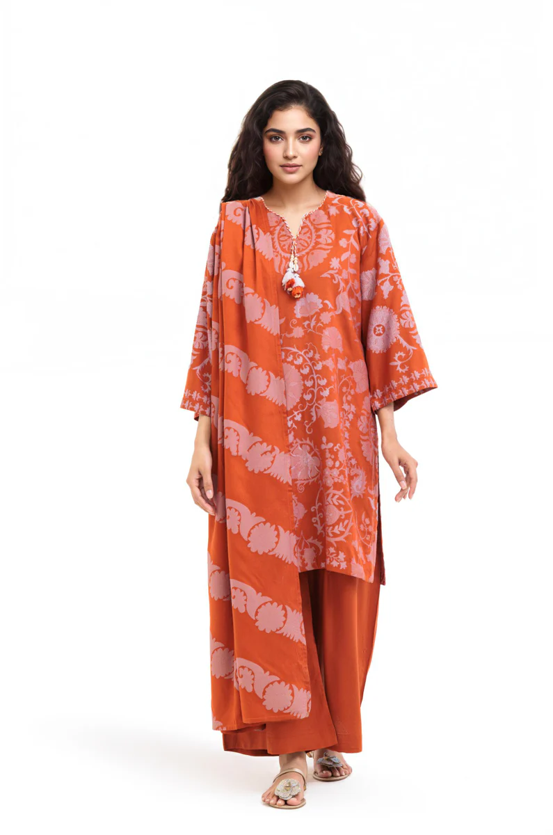 Rust-Jacquard-3 Piece (WP3PSBW25B10N50) - Image 3