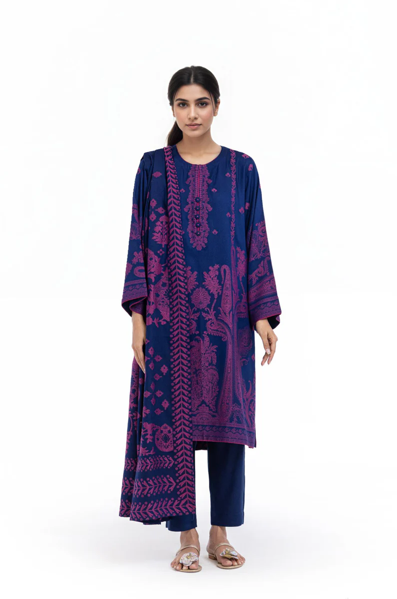 Blue-Jacquard-3 Piece (WP3PSBW25B10N52) - Image 4