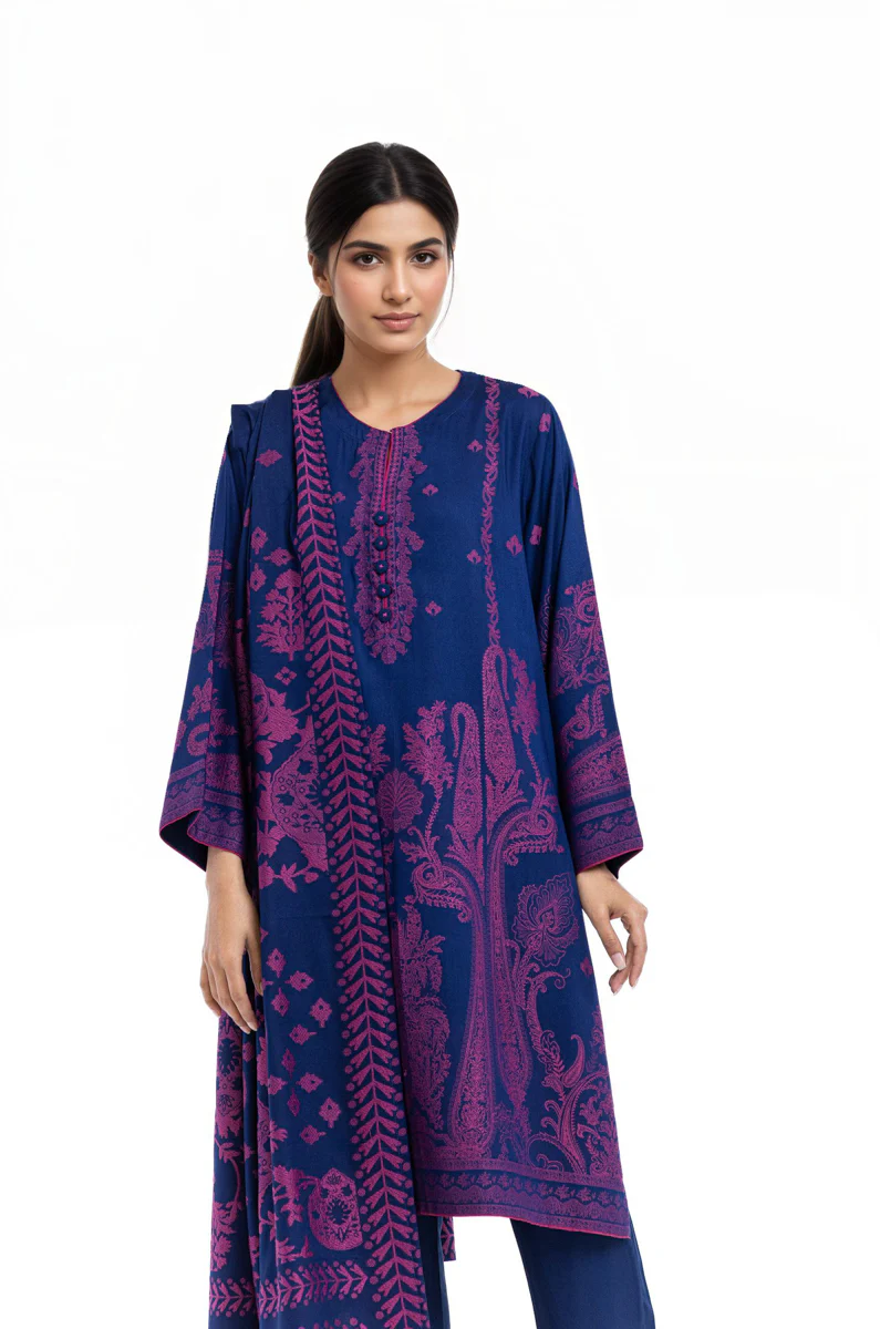 Blue-Jacquard-3 Piece (WP3PSBW25B10N52) - Image 7