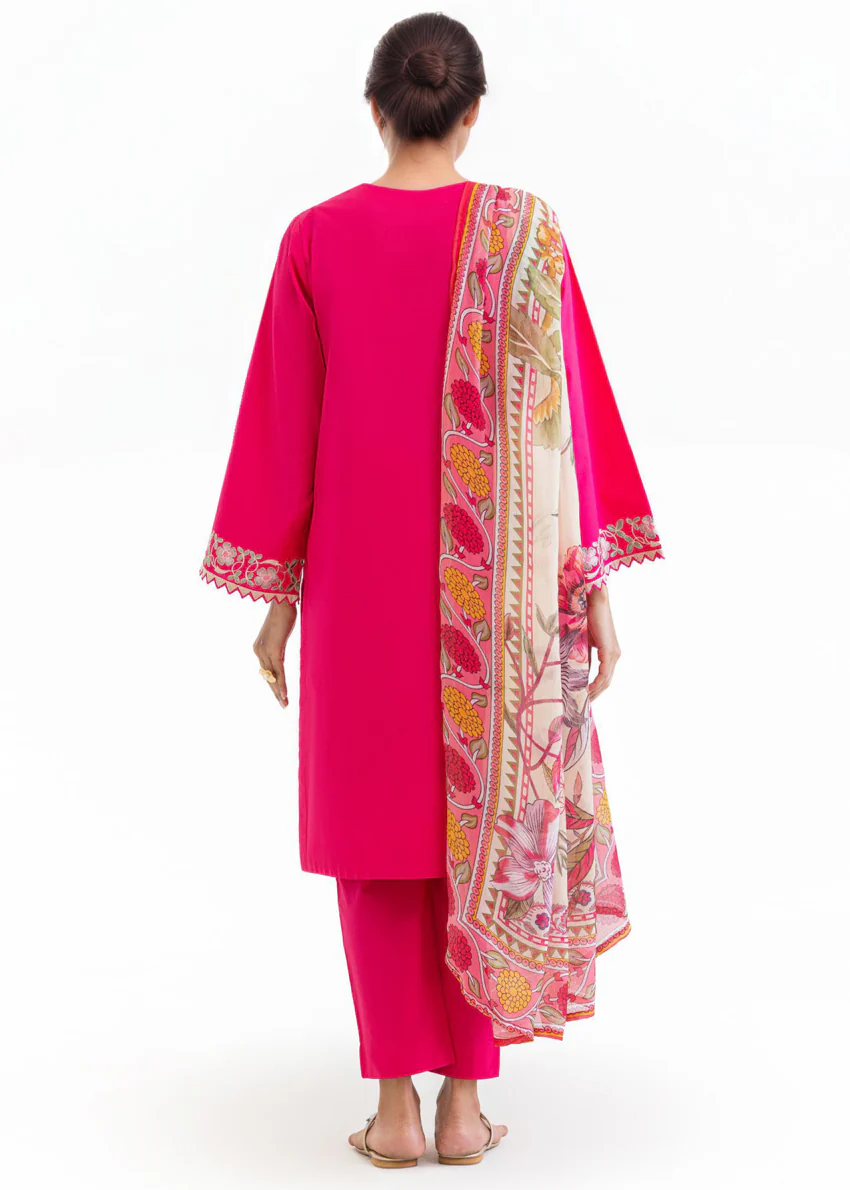D-Pink-Cambric-3 Piece (WP3PSBW25B1J20) - Image 2