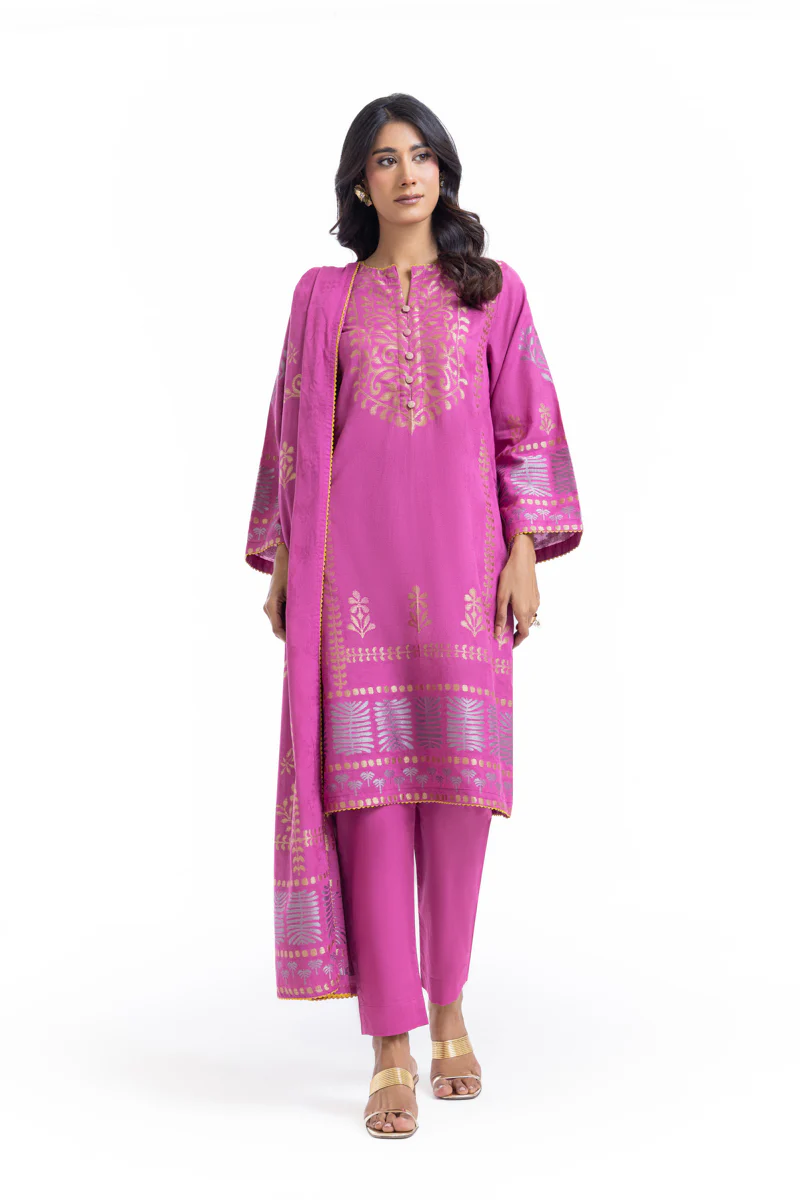 Pink-Jacquard-3 Piece (WP3PSBW25B1J21) - Image 4
