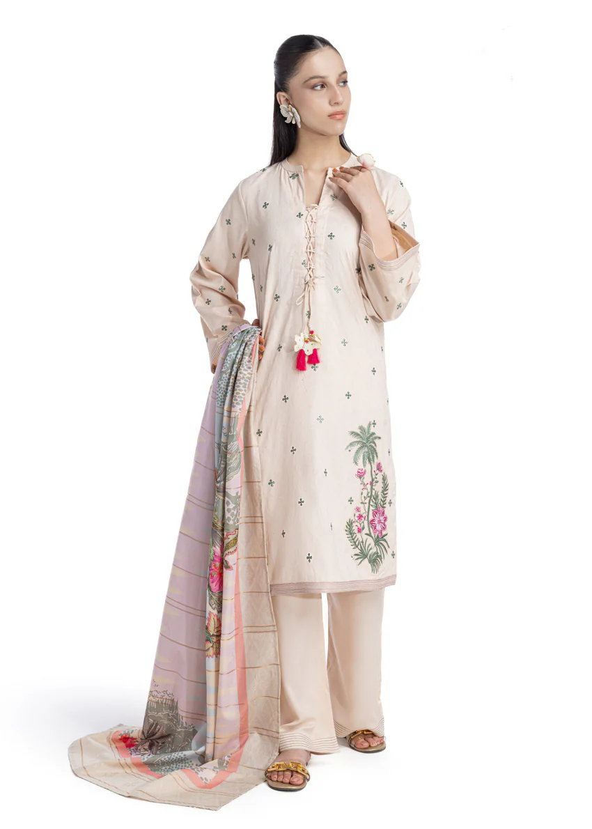 Cream-Jacquard-3 Piece-(WP3PSBW25B9O48) - Image 4
