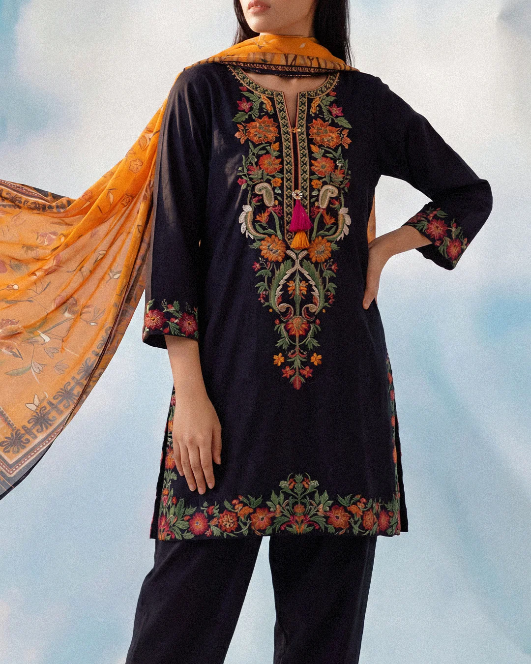 Black-Jacquard-3 Piece (WP3PSBW25B9O49) - Image 5