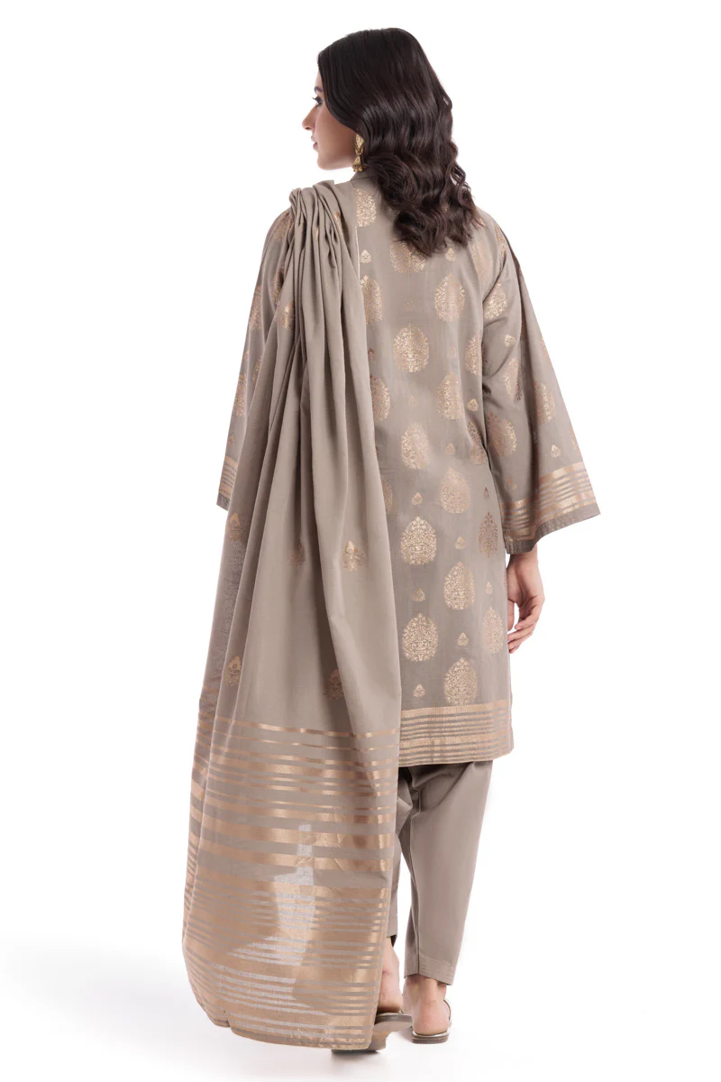 Grey-Jacquard-3 Piece (WP3PSBW25B9O50) - Image 3