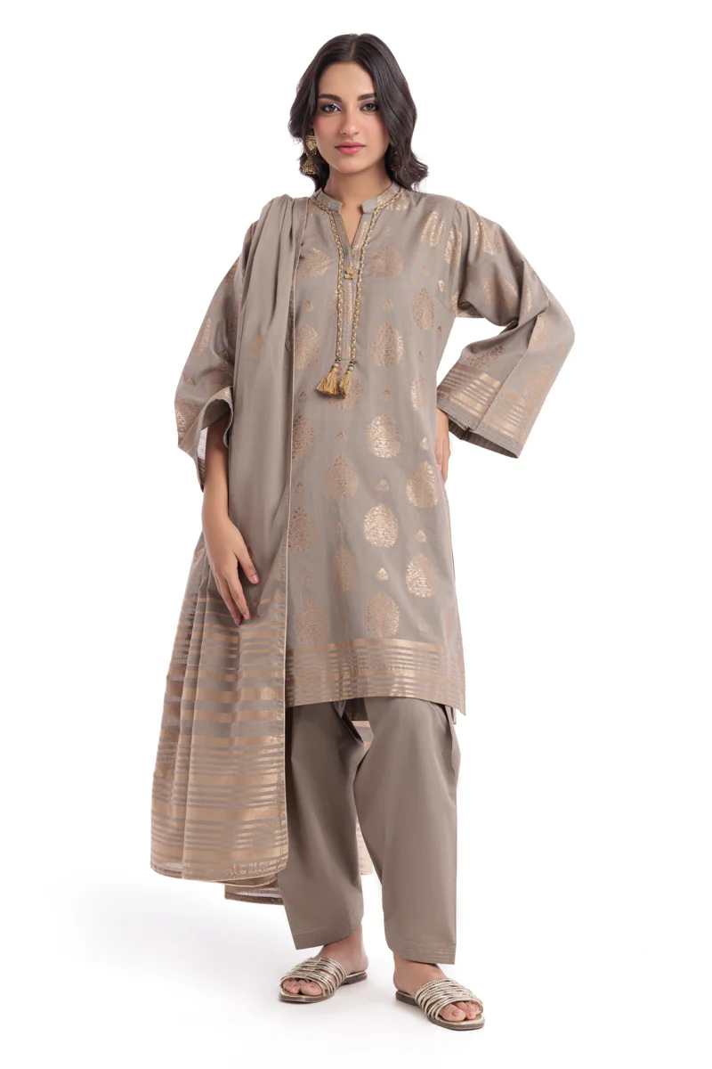 Grey-Jacquard-3 Piece (WP3PSBW25B9O50) - Image 5