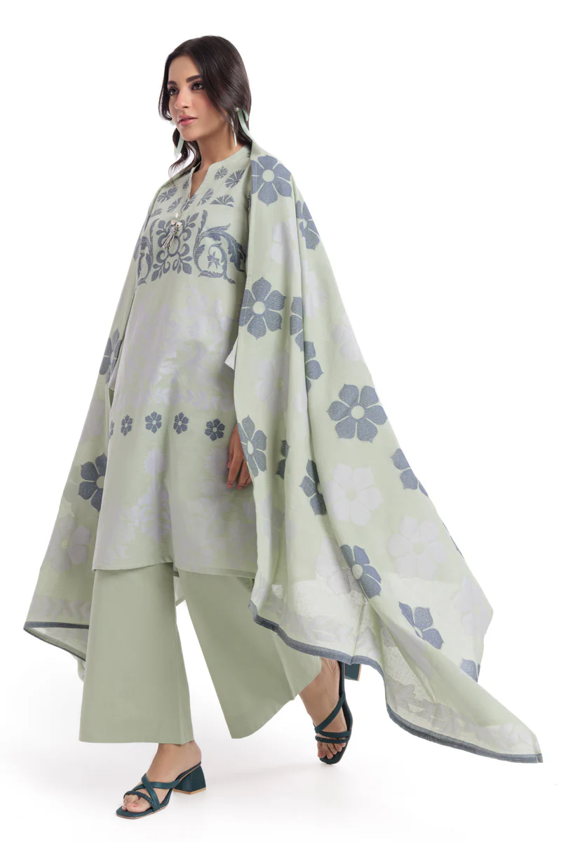 Mt-Green-Jacquard-3 Piece (WP3PSBW25B9O55) - Image 6