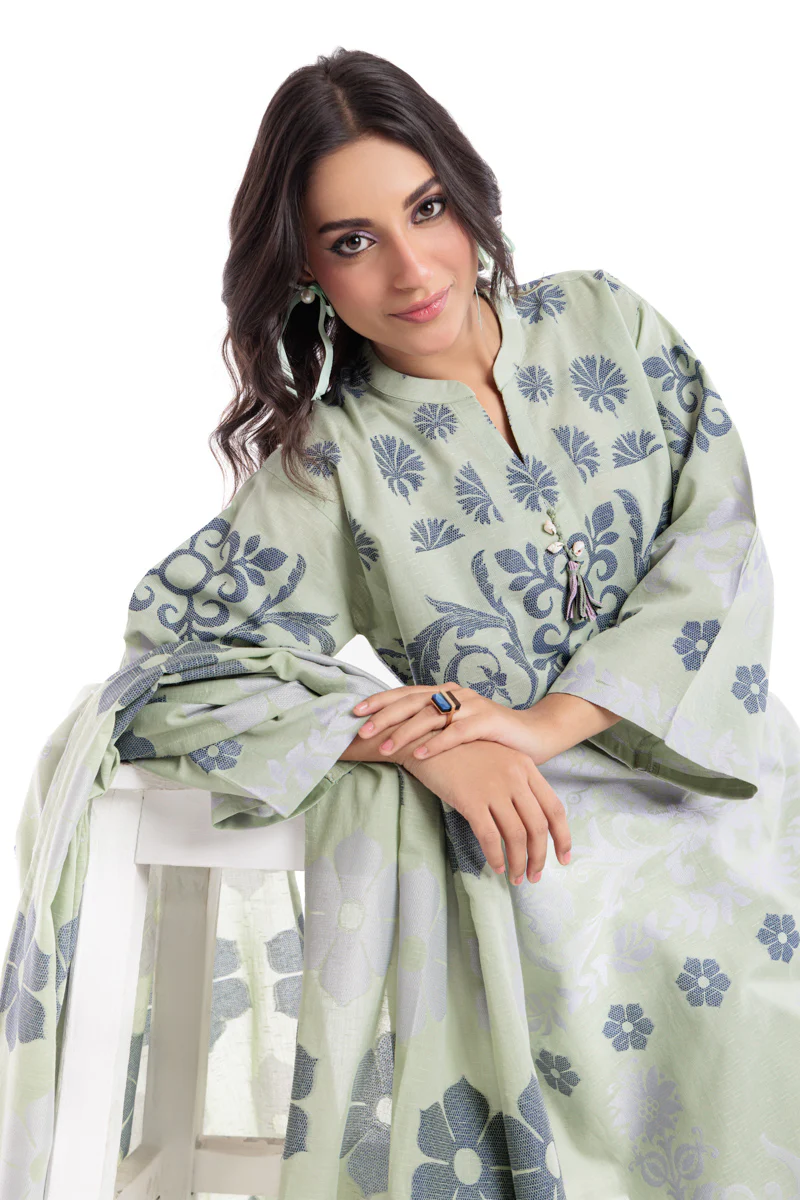Mt-Green-Jacquard-3 Piece (WP3PSBW25B9O55) - Image 9