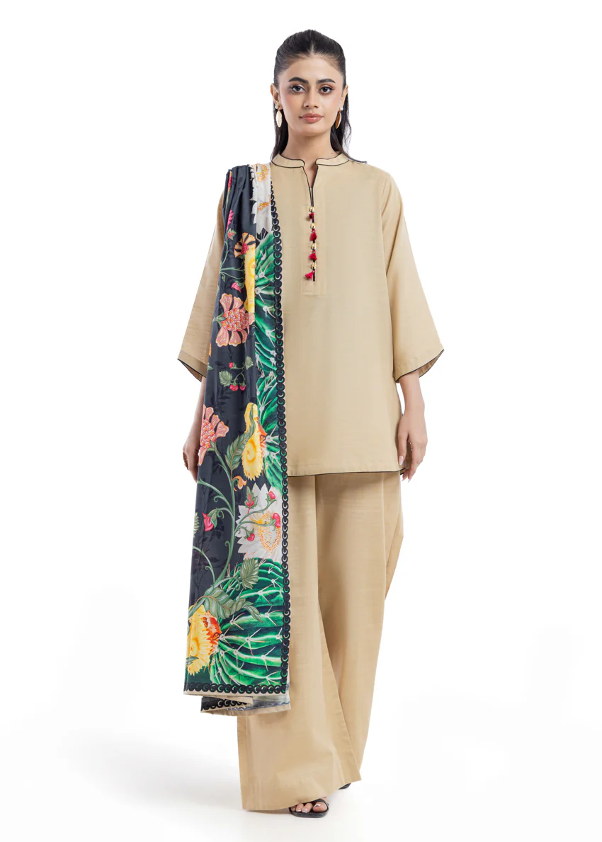 CREAM-KHADDAR-3 PIECE (WP3PSBW25HR10N12) - Image 3